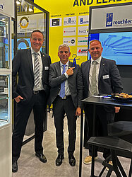 Besuch am Stand: Dr. Patrick Rapp MdL Besuch am Stand: Dr. Patrick Rapp MdL